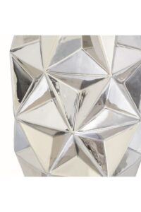 Ceramic Silver Vase - Image 5