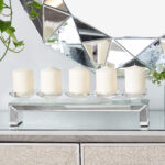 Glass Candle Holder