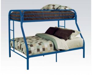 Twin/Full Metal Bunk Bed - Blue - Image 2