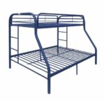 Twin/Full Metal Bunk Bed - Blue - Image 3