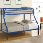 Twin/Full Metal Bunk Bed - Blue