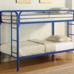 Twin/Twin Metal Bunk Bed - Blue