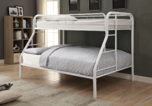 Twin/Full Metal Bunk Bed - White - Image 3