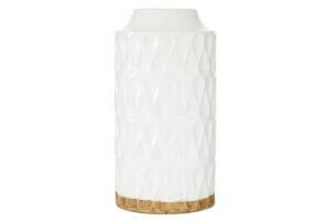 Porcelain Contemporary Vase - 16"H - Image 4