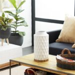 Porcelain Contemporary Vase - 16"H