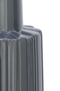 Ceramic Gray Vase - Image 3