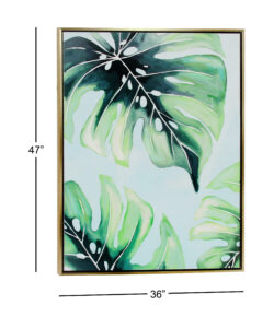 Wood Framed Canvas Art - Image 3