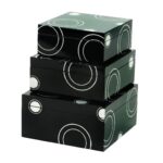 Wood Lacquer Box - Set of 3