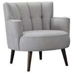 Mella Fabric Accent Chair