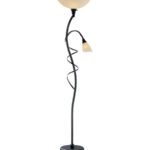 Wavia 71 inch 32 watt Antique Gold Bronze Floor Lamp
