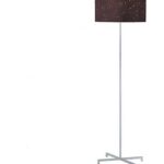 Floor Lamp in Silver/Coffee Laser Cut Hemsk