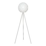 Pandora 61 inch 100 watt Brushed Nickel Floor Lamp