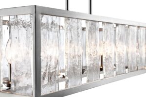 Glennis 5 Light 36" Wide Linear Chandelier - Image 2