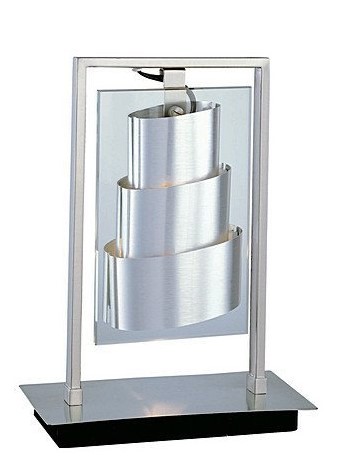 LS-2255ALU Sophia 13 1/2" Tall Table Lamp in Chrome - Image 1