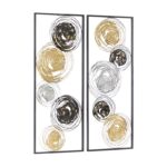 Metal Wall Décor - Set of 2 - Image 2