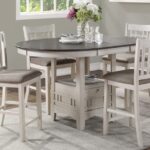Junipero 5pc Dining Set - Antique White