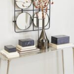 Marble Aluminum Glam Box S/3 - Black