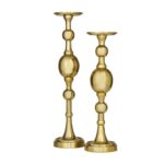 Aluminum Candle Holder - Set of 2 - Image 2