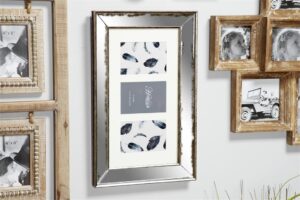 Mirror Wood Wall Photoframe