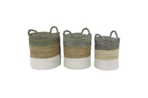 Seagrass Basket - Set of 3 - Image 5