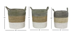 Seagrass Basket - Set of 3 - Image 4