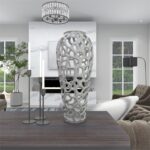 Aluminum Decorative Vase - 8"