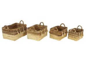 Banana Leaf Basket - Set of 4 - Image 4