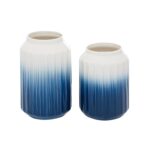 Ceramic Vase 9"H - Set of 2 - Image 4