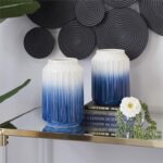 Ceramic Vase 9"H - Set of 2