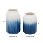 Ceramic Vase 9"H - Set of 2 - Image 3