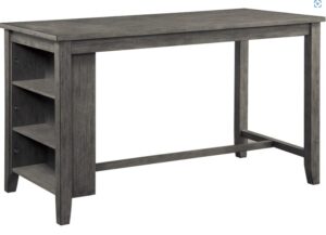 Timbre Gray 5pc Counter Height Dining Room Set - Image 2