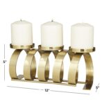 Gold Stainless Candle Holder - Image 5