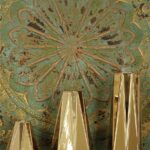 Ceramic Gold Vase - Set of 3