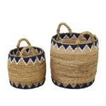 Moana Seagrass Storage Basket - Set of 2 - Image 3