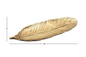 PS Gold Feather Tray - Image 4
