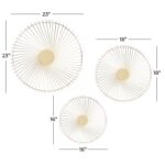 Metal Wall Décor - Set of 3 - Image 4