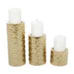 Metal Candle Holder - Set of 3 - Image 2