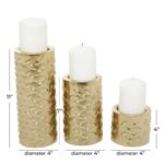 Metal Candle Holder - Set of 3 - Image 4