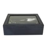 Genuine Leather Stainless Steel Bar Set - Black - Image 3