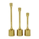 Aluminum Candle Holder - Set of 3 - Image 4
