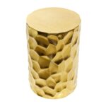 Gold Aluminum Stool - Image 3