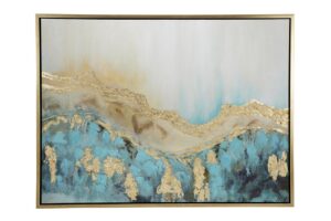 PS Wood Framed Canvas Art - Image 2