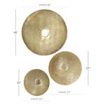 Metal Wall Décor - Set of 3 - Image 7