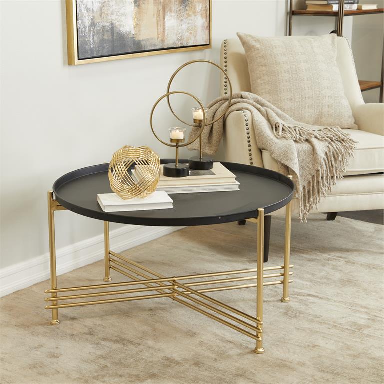 91412_3 Metal Coffee Table - Image 1