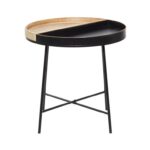 Metal Wood Side Table - Image 3