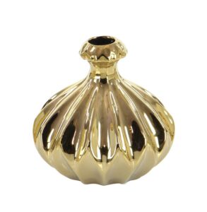 Ceramic Gold Vase - Assorted - Image 3