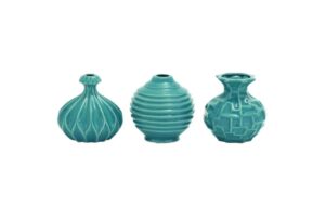 Ceramic Blue Vase - Assorted - Image 3