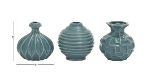 Ceramic Blue Vase - Assorted - Image 5