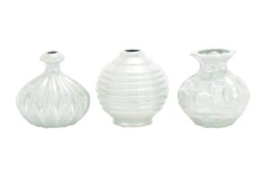 Ceramic White Vase - Assorted - Image 2