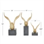 Polystone Sculpture - Set of 3 - Image 4